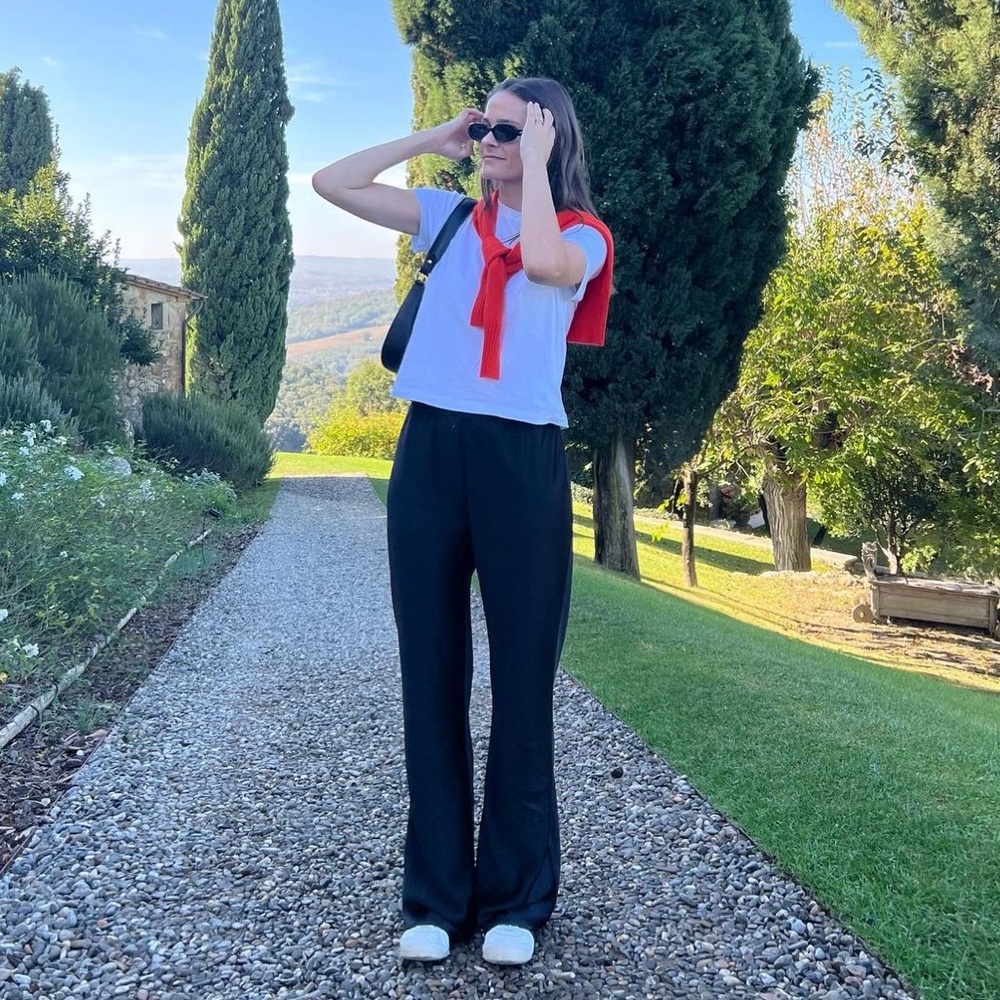 Reformation Gale Satin Silk Pants!